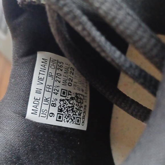 adidas Nebzed Super Boost Running Shoes Men's Size 9 Black/ Camo, w/o box - Picture 4 of 7